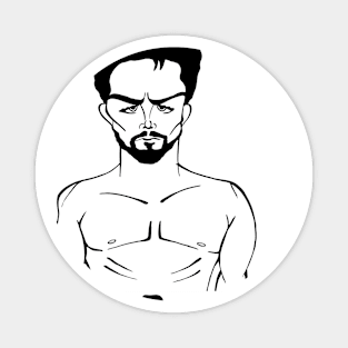 STEVE REEVES FAN ART Magnet